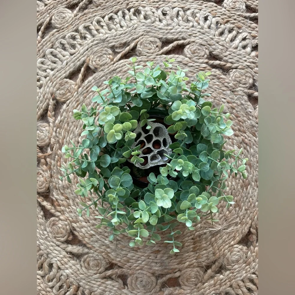 Green Faux Eucalyptus Wreath